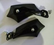 Black Aluminium Mirrors includes 2